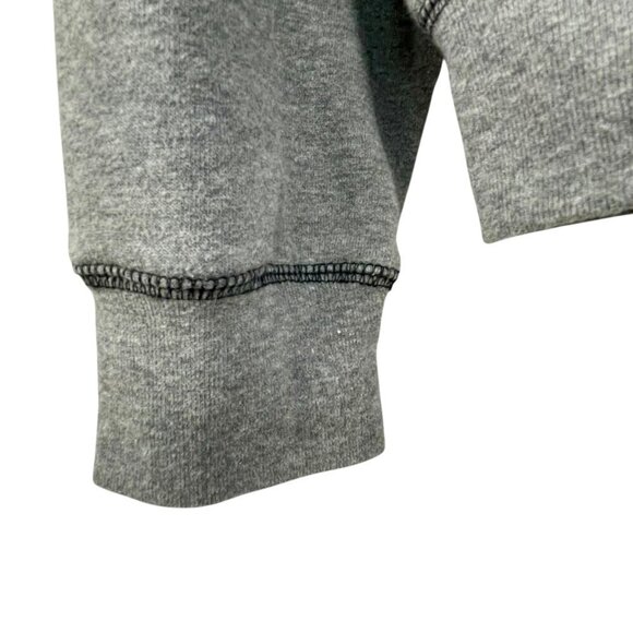 Disney Mickey Mouse Gray Graphic Hoodie Zip-Up Heavyweight Sweatshirt Mens Small - Picture 13 of 15